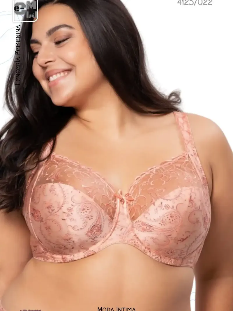 4125 Sujetador con aros y planca - Zoe (H-L)